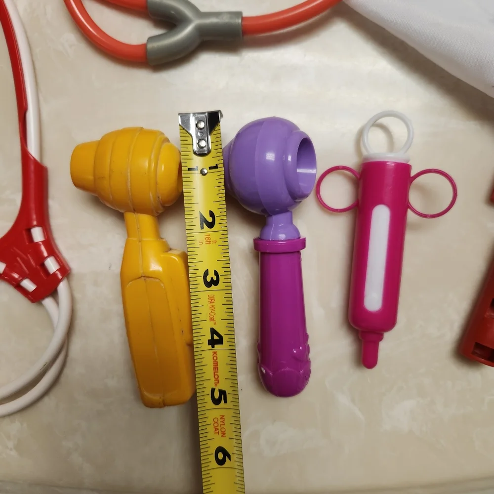 Lot of Kids Pretend Play Doctor Toys Stethoscope otoscope Preschool